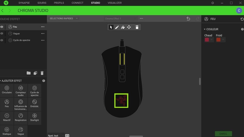 Razer Deathadder V2 Lógica