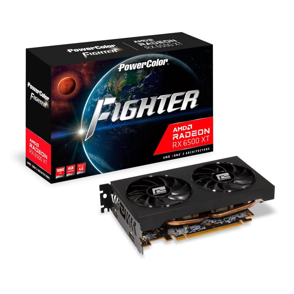     Caza PowerColor RX 6500 XT