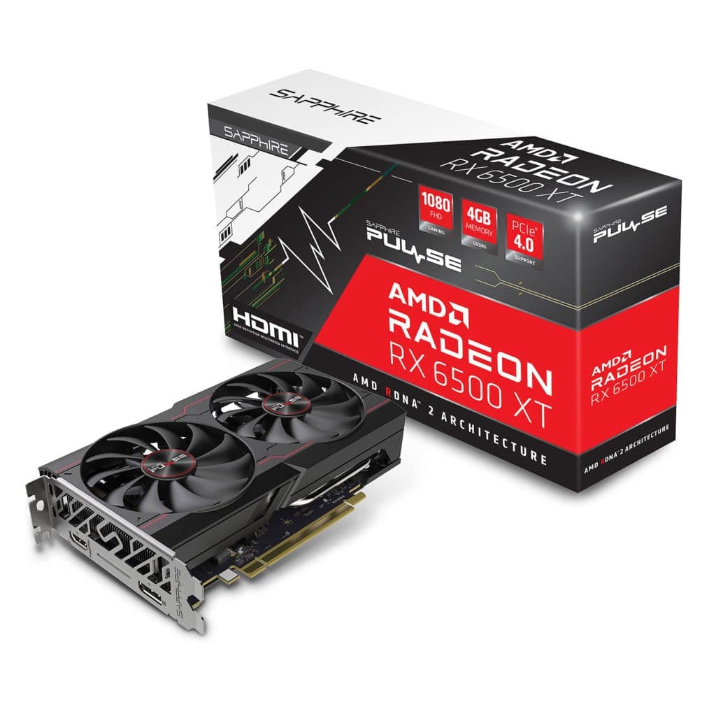 Las 5 mejores RX 6500XT