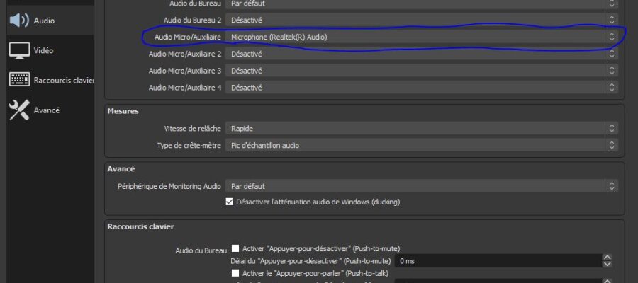 Problemas de micrófono con OBS: soluciones