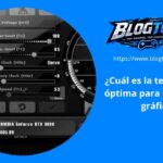¿Cuál es la temperatura óptima para una tarjeta gráfica?