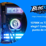 13700K vs 7700X: ¿cuál elegir? Comparación y punto de referencia